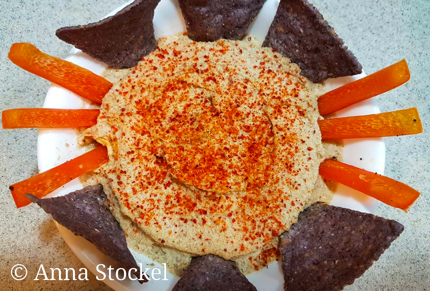 Roasted Mushroom & Garlic Hummus Wild Woman Kitchen