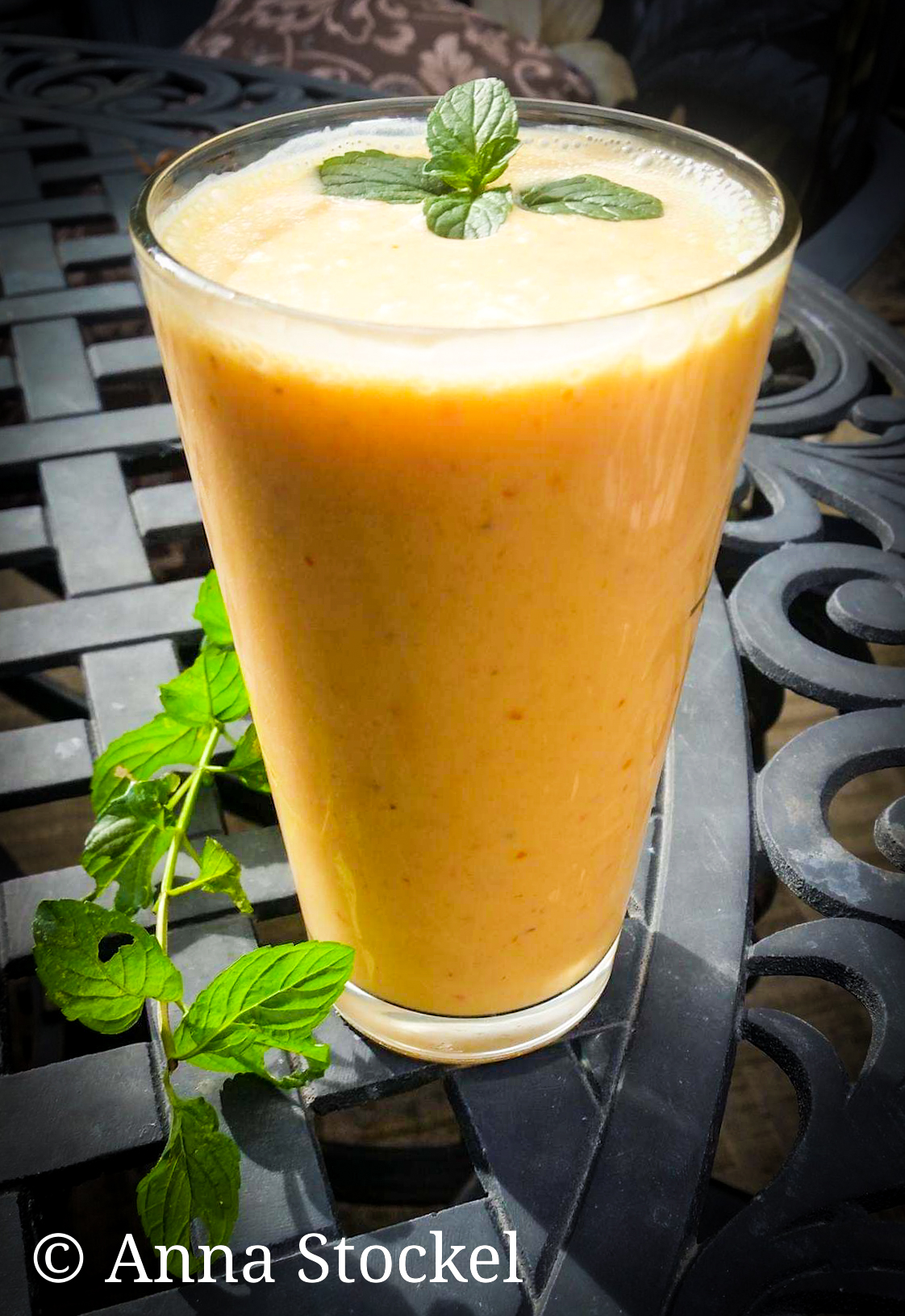 Persimmon Smoothie (Lassi) - Wild Woman Kitchen